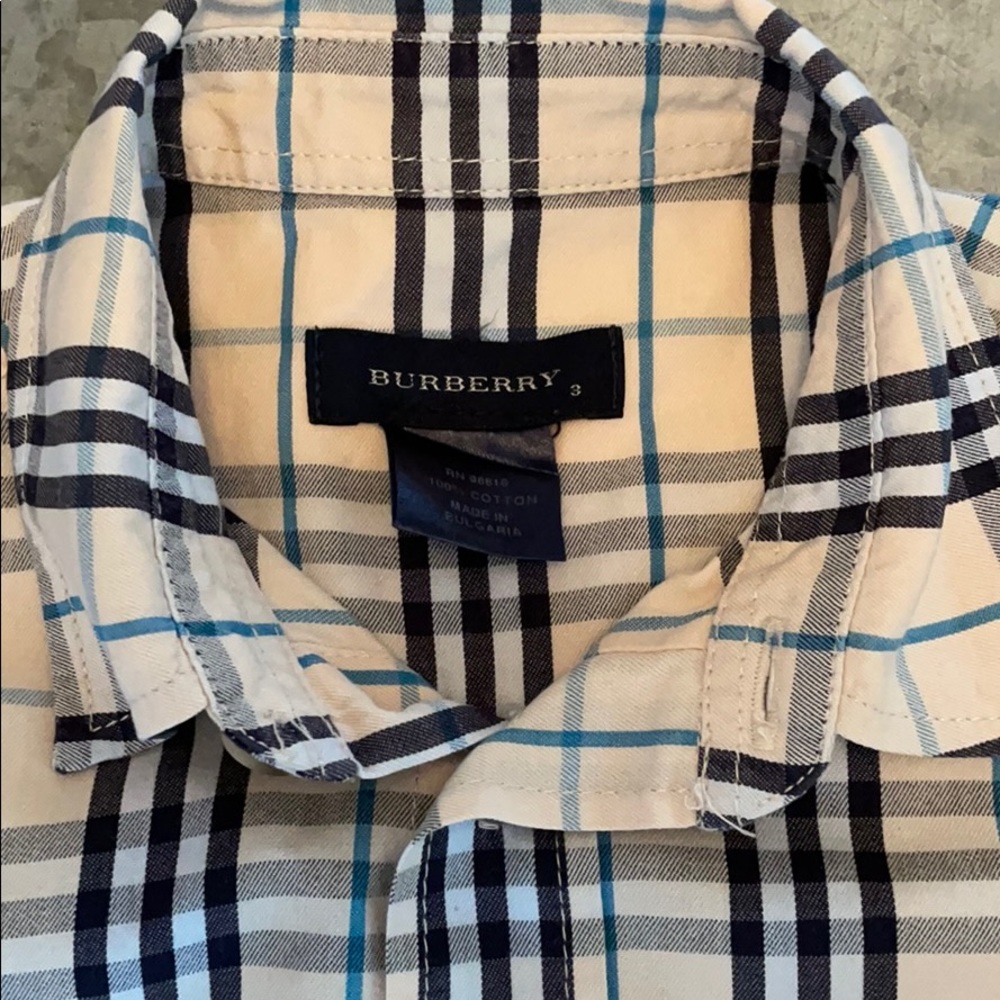 Burberry button down - Picture 2 of 4